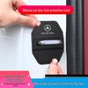 Mercedes-Benz E-Class Door Lock Cover: Noise Reduction, Shock Absorbing, Rust-Resistant Silicone Protection.