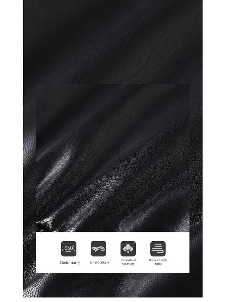 Unisex Waterproof PU Leather Racing Jacket: Embroidered American Motorcycle & F1 Suit for Autumn/Winter Riding