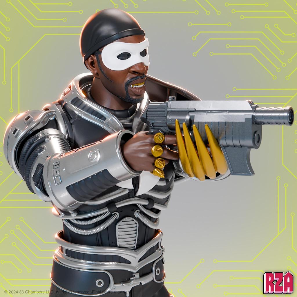 Super7 Bobby Digital RZA akční figurka příslušenství Hip-hop sběratelská retro hračka ULTIMÁTY!RZA – 7"