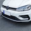 Front Bumper Canard Lip For Golf MK7 MK7.5 GTI GTD GTE R R-Line 2012-2020 Lower Splitter Diffuser Exterior Body Kits