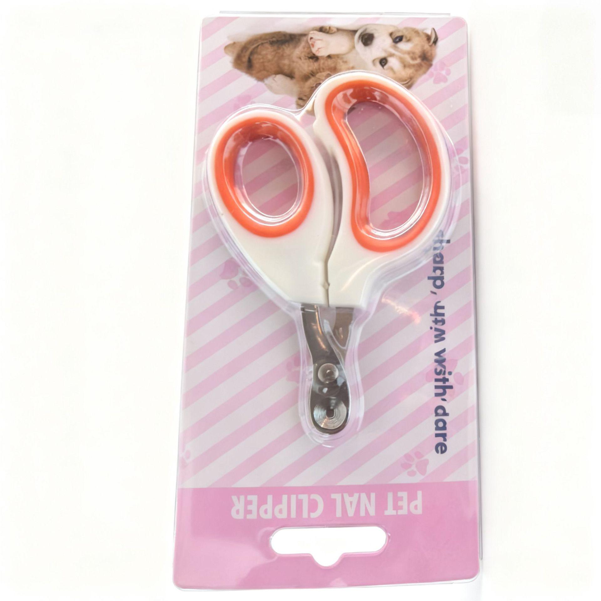 

Round Hole Anti-Cutting Cat Nail Clippers - Small Blind Shears for Pet Nails Card Slot Package