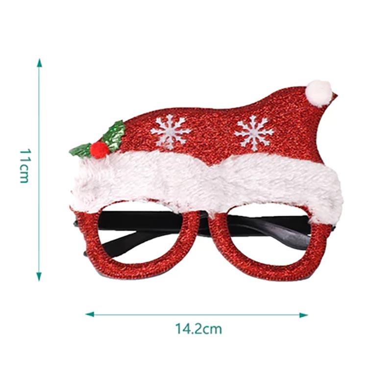 Украшение рождественской вечеринки Мультяшные детские очки Фестивальная вечеринка Детская — фото 5