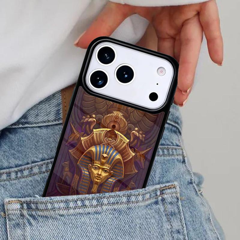 Ancient Egypt Phone Case for iPhone 16e 15 14 13 12 17 Pro Max Plus Air 17pro Cover Coque