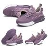 Scarpe Antinfortunistiche da Donna Stivali di Sicurezza Traspiranti Puntale in Acciaio Antiperforazione Scarpe da Lavoro Sportive Stivali di Sicurezza per l'Edilizia