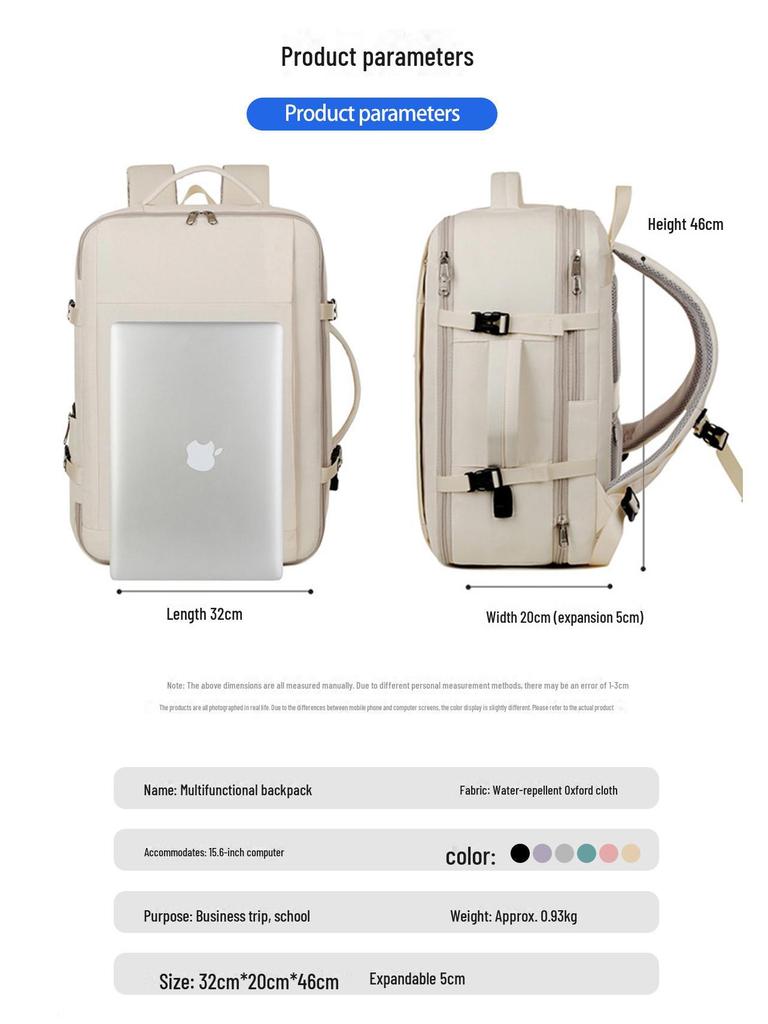 Unisex Waterproof Business & Travel Backpack - Lightweight & Stylish for Men and Women