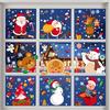 New Christmas Window Stickers Merry Christmas Decorations For Home Christmas Wall Sticker Kids Room New Year Decoration