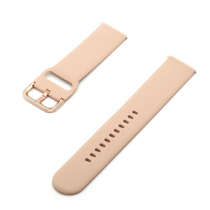 20mm 22mm Silicone Strap for Samsung Galaxy Watch 4/3/Huawei Watch 3/GT2/Amazfit Bip Bracelet Strap for Active 2 42mm 40mm Band