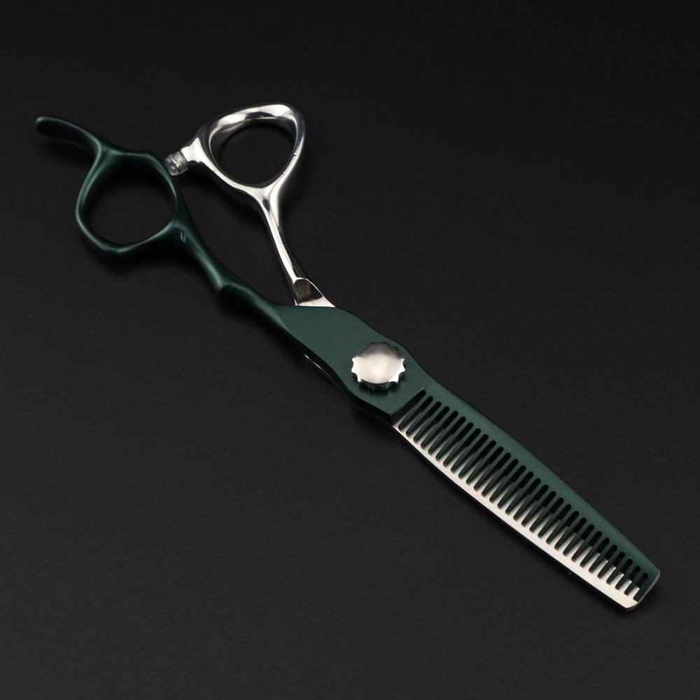 

Professional Jp440C Steel 6 Green Hair Scissors Haircut Scissor Thinning Barber Makas Shears Hairdressing Scissors
