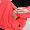 adidas Color Block Casual Hooded Sports Jacket Women Jackets Pink GJ5359