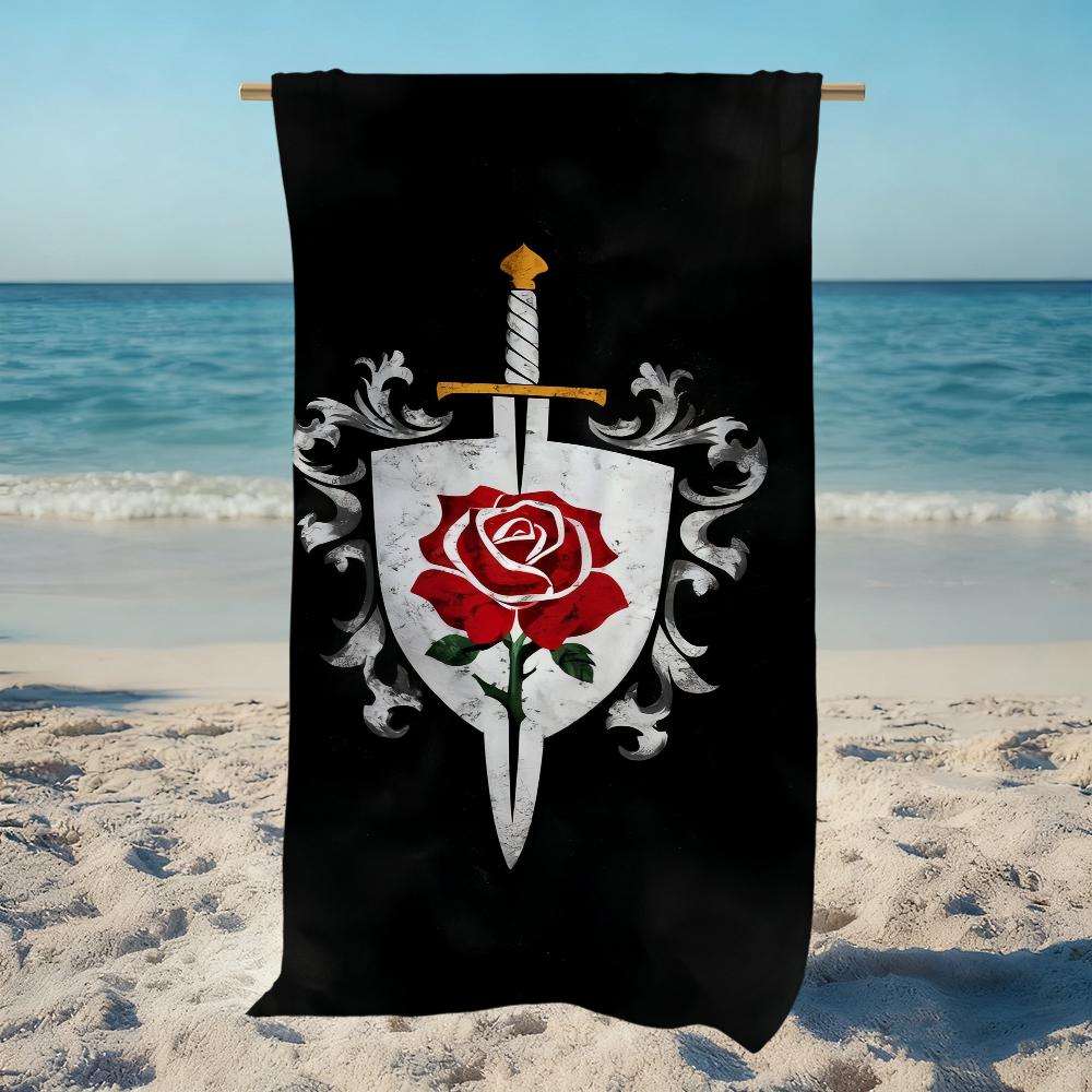 K-king-dom GAME D-deliverance II Towel Beach Quick Dry Soft Pool Towels Gift for Travel Gym Shower Camping sports