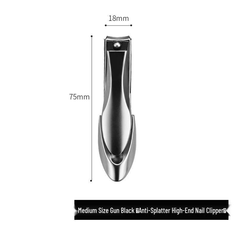 High-End Anti-Splash Large Nail Clippers Set – Premium Household Manicure Tool