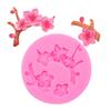 Peach Blossom Car Listing Air Conditioning Outlet Clip Decorative Silicone Mold