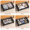 1 pc / 2 pcs Dustproof storage box with gurney under bed simple clothes and shoes storage box