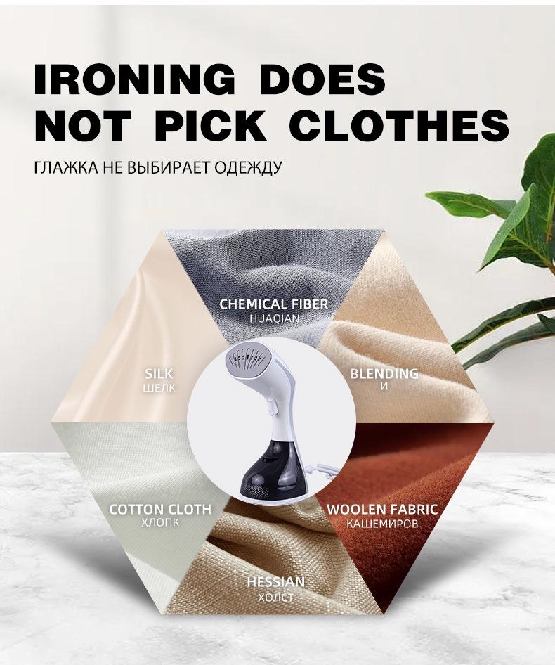 Przenośny Ręczny Parowiec do Ubrań i Żelazko