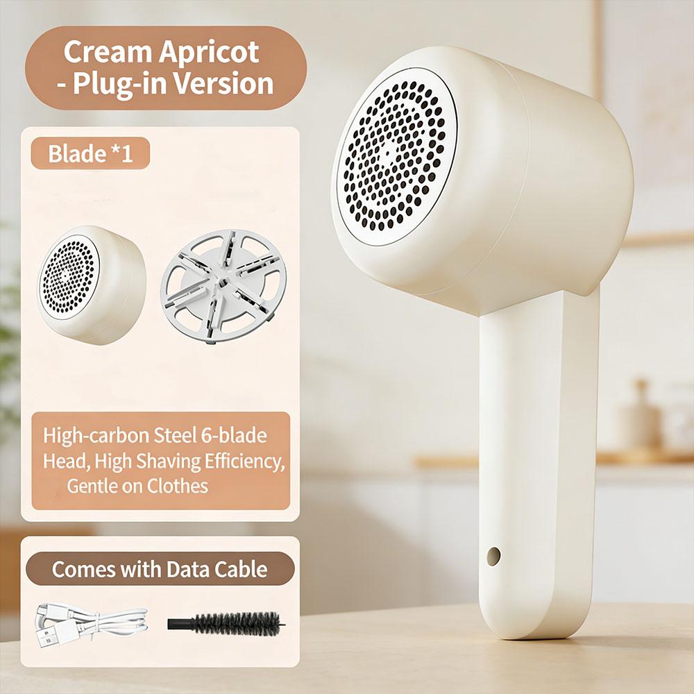 Portable Smart Digital Fabric Shaver Powerful Sweater Defuzzer for Clothes Fuzz Lint Removal Tool for Travel Home for Women Men