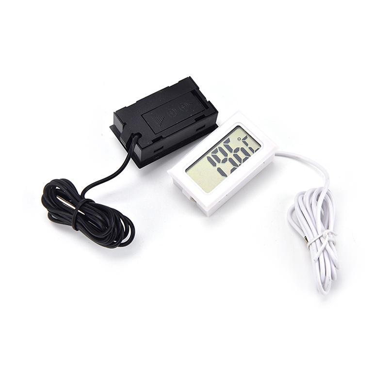 Mini Lcd Digital Fridge Freezer Temperature Thermometer Meter Temp Sensor Probe