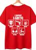 Vintage Funny I Support Lgbtq Tshirt Unisex Unisex Summer Cotton Clothing Casual Fashion Round Neck Short Sleeved Tee Streetwear