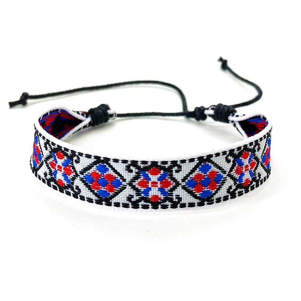 

Плетеный браслет в стиле бохо для мужчин и женщин