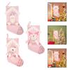 Christmas Stocking Decorative Hanging Ornament for Front Door Holiday Window