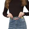 Durablity Transparent Waist Belt Adjustable Length Clear Belt for Girl Women Decorative Waist Belt for Coat Skirts Jeans