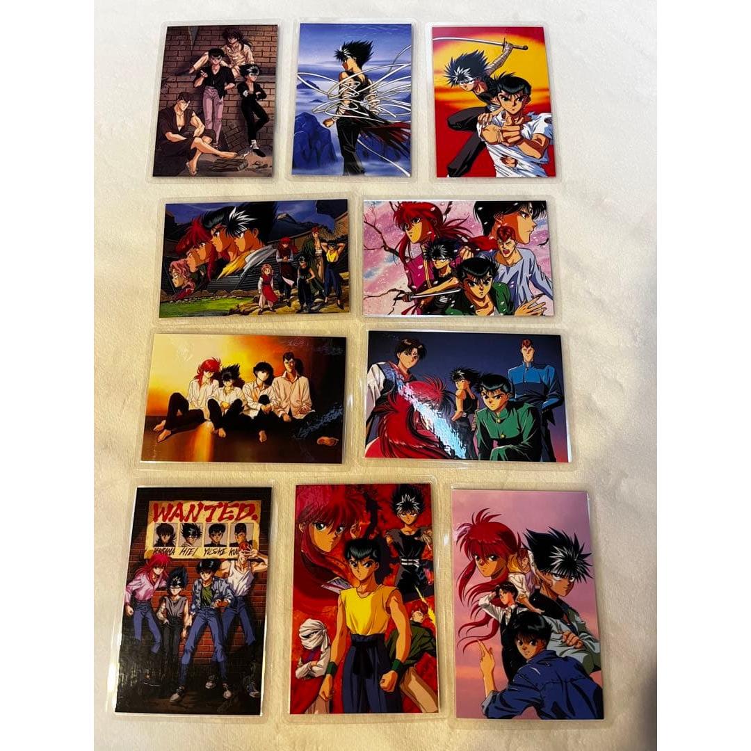 Used Yu Yu Hakusho Lami Card Magazine Clipping