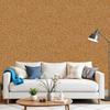 Brown Dotted Organic Shapes Wallpaper 22.83"X118" Waterproof Wallpaper for Living Room/Bedroom/Bathroom PVC Wall Sticker