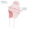 3Pcs Baby Winter Beanie Hat Scarf Gloves Set Knitted Fleece Lined Hat Thick Soft Warm Hat for 1 3 Years Old Kids Boys