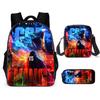 Shoulder Anime Cartoon Bag Pencil Case Kids School Pack For Daily Use