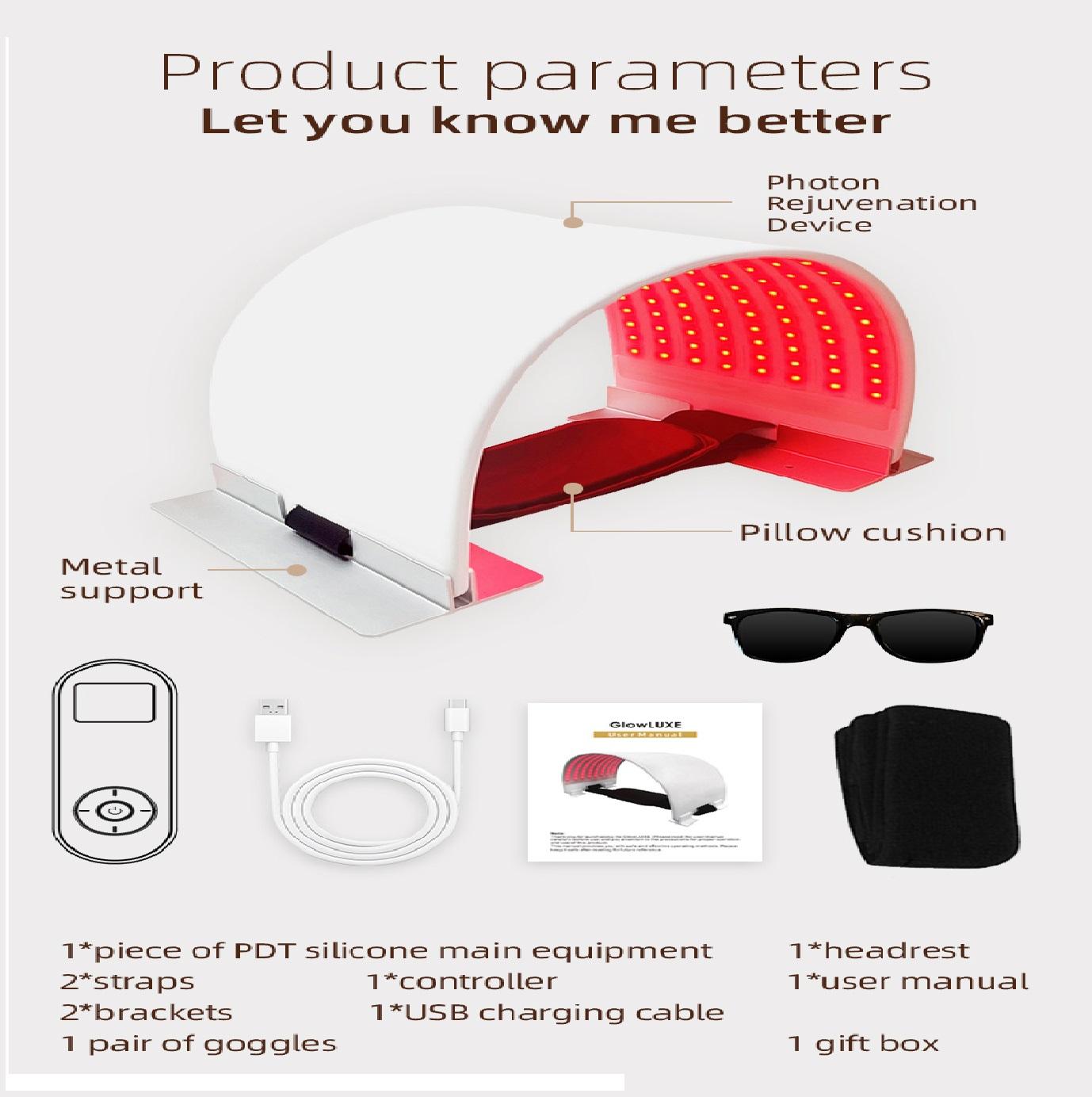 

Аппарат для светодиодной фототерапии с 8 цветовыми режимами, подходит для профессионального ухода за кожей в домашних условиях, косметологическое оборудование с красным и синим светом