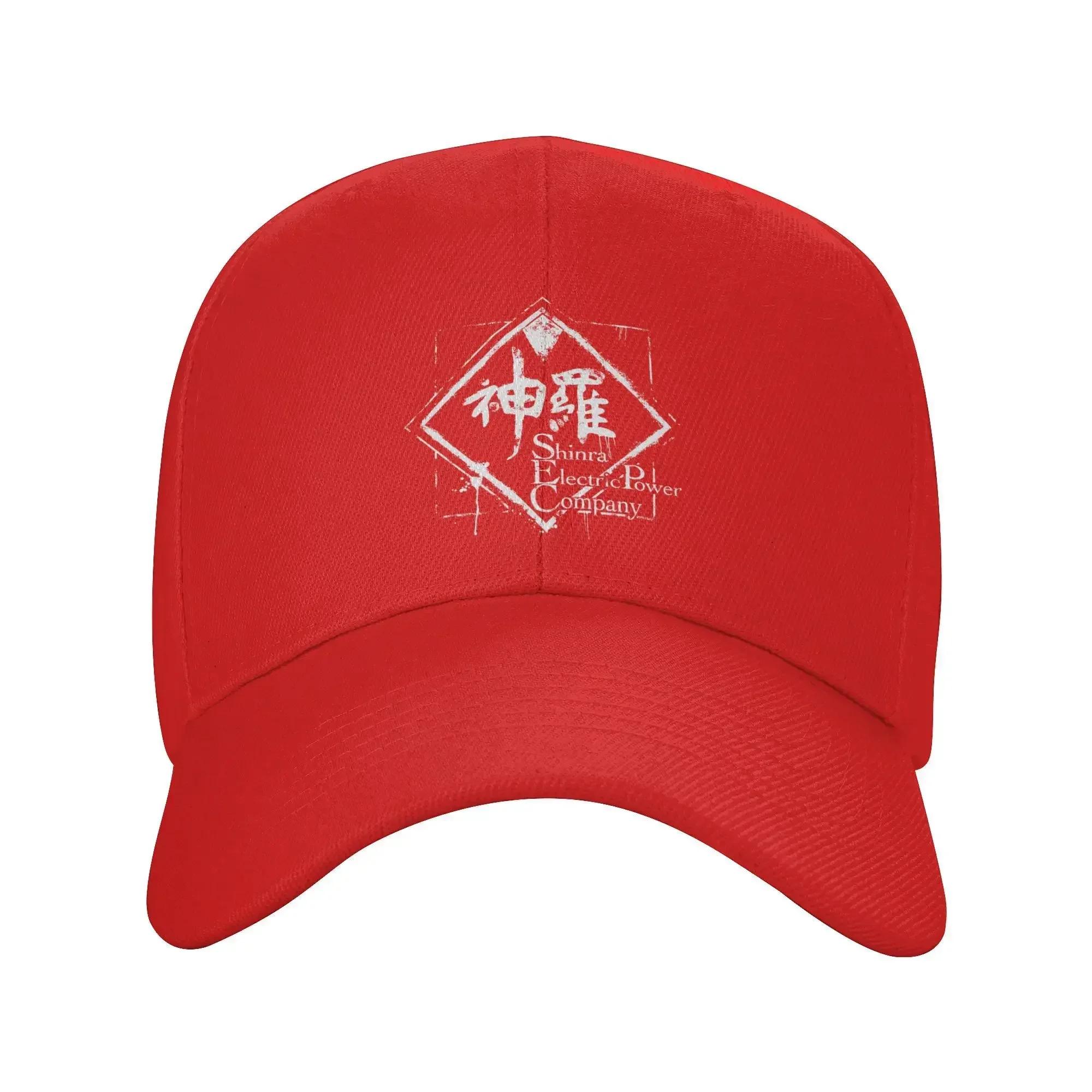 

Men Women Shinra Final Fantasy Outfits Baseball Cap Trucker Hat Casual Golf Headwear Adjustable Adjustable
