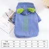 Pet Fleece Hooded Jacket Hooded Fleece Hoodie Casual and Comfortable Warm Dog Clothing Dog Clothes for Small Dogs Puppy Clothes