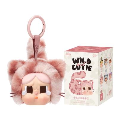 POP MART CRYBABY Wild But Cutie Series Plush Pendant Pop Mart Gachapon Blind Box Figure Plastic Model Premium Toy PVC Soft Vinyl Original Character