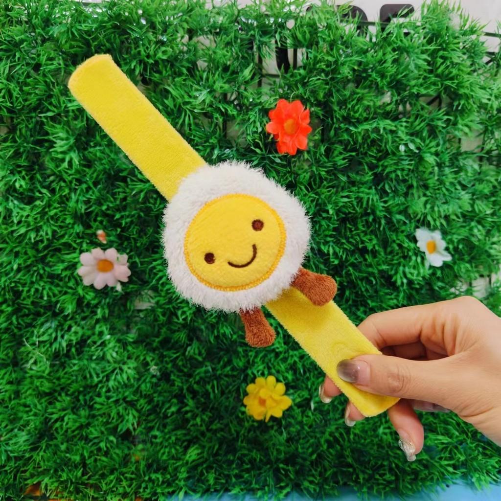 Cute Dinosaur Plush Kids Wristband With Soft Fabric For Fun Playtime Gifts Characters Included)