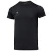 Solid Color Running Casual Round Neck Breathable Short Sleeve T-Shirt Men Black 23500506-001