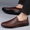Men' Shoes Casual Formal Men's Loafers Moccasins Breathable Slip On Male Boat Shoes