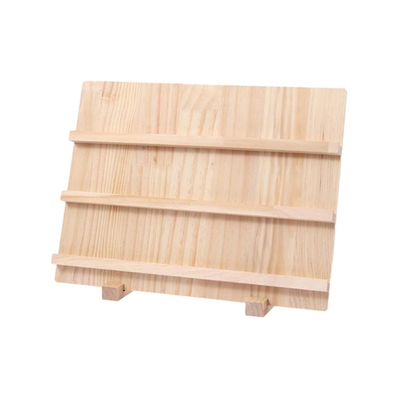 Wood Jewelry Earring Display Stand Storage Rack Display Holder Suitable for Home Office and Retail Store Presentation