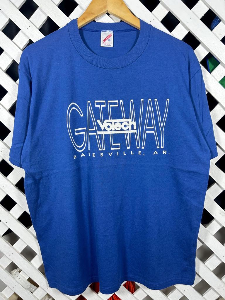 Vintage 1990s Votech Gateway Quote Tshirt / XLarge