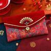 Traditional Wedding Money Pocket Fan-shaped Accessory 2027 Lucky Money Bag Red Packet  Birthday