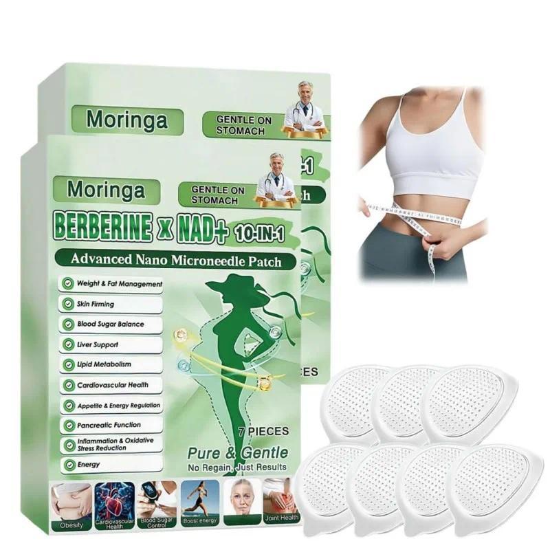 35Pcs Nano Microneedle Patch Natural Gentle Patches Metabolism Support Body Firming Patch Moisturizing Firming Skin for Women Men