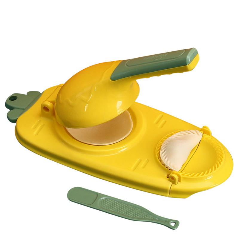 2 in 1 Manueller Knödelhersteller Presser Teigverpackungsform Mehl Empanada Bun Pelmeni Formen Pierogi Haut Werkzeuge Gebäckwerkzeug