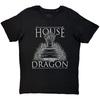 House of the Dragon T-Shirt: Iron Throne (Black) OFFICIAL NEW