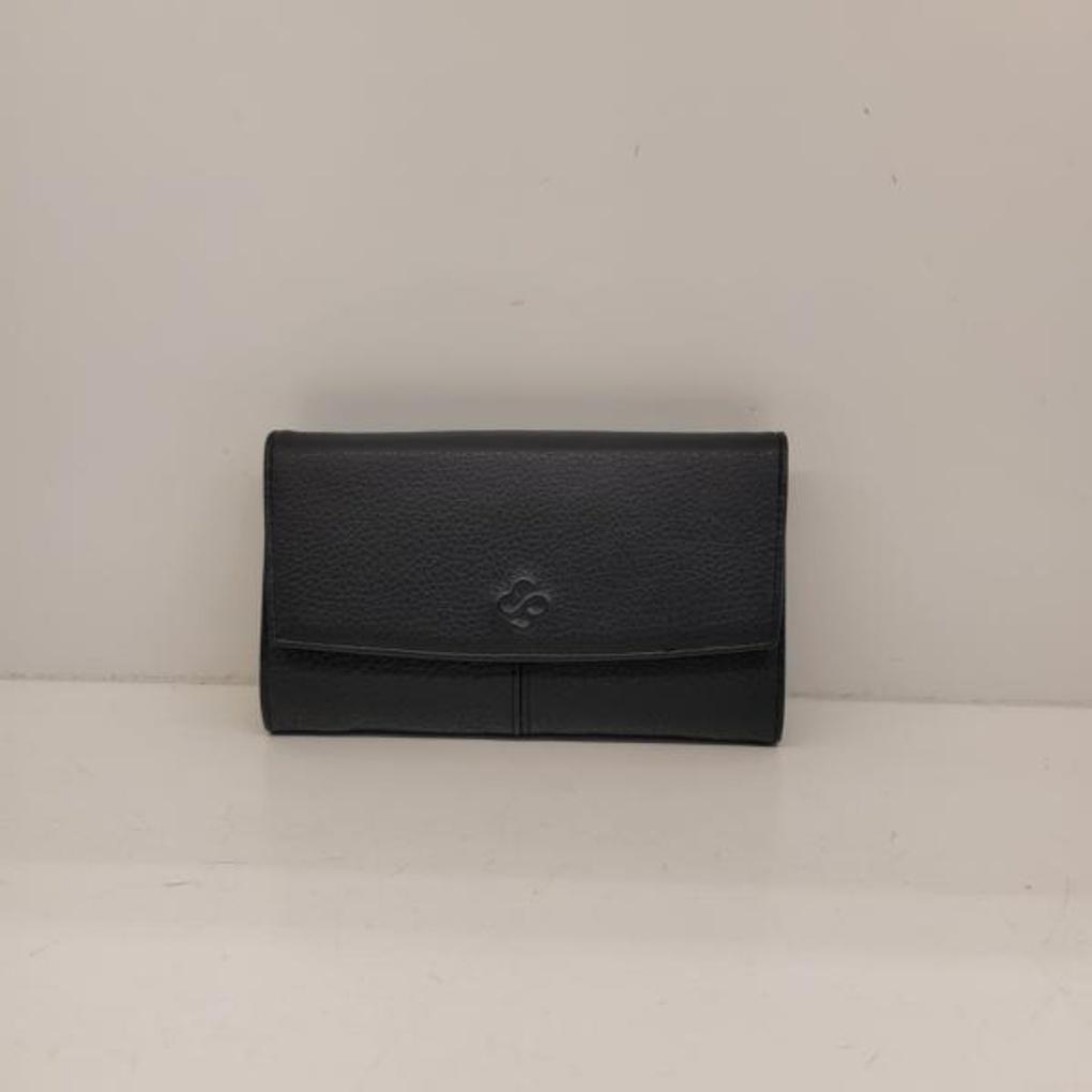 Mari eclaire store's exclusive best-selling casual cowhide long wallet with bankbook storage