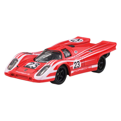 Hot Wheels Car Culture Circuit Legends Porsche 917KH Vehicle Toy Diecast Car for Ages 3 and Up, Red, JBK63