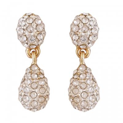 Lightweight Gold Silver Plated Drop Earrings for Women