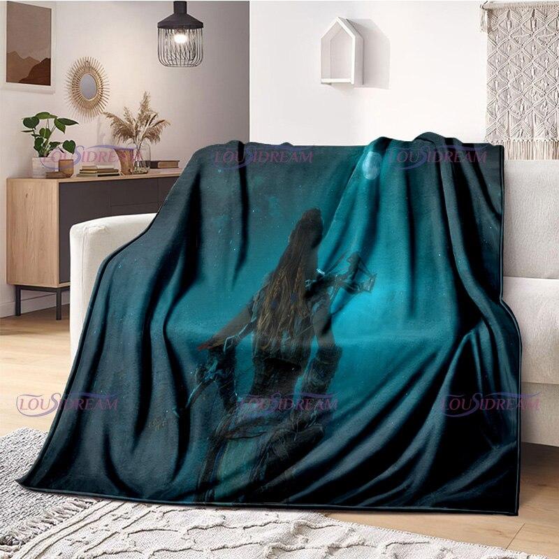 Deka pre milovníkov hier Horizon Zero Dawn Gaming Throw Deka Fleecová deka Deka pre dospelých a deti Prikrývka pre hráčov Darčeky