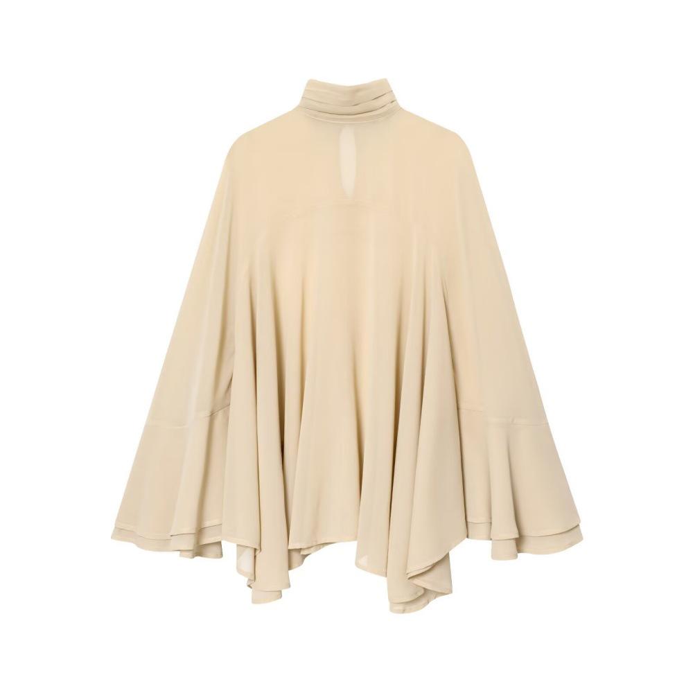 Women s Casual Layered Decorative Top - 2025 Autumn New Arrivals Extra Small (XS) светло-желтого
