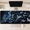 Glowing Blue Butterfly Fantasy Mouse Pad Smooth Thick Rubber Keyboard Desk Mat For Gaming Laptop Computer Desktop Peripherals