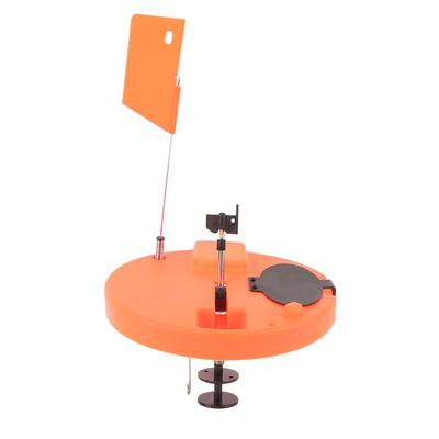 Matériel de pêche au trou avec mât de drapeau pour l'hiver Accessoires de pêche portables
