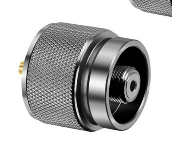 Camping Gas Canister Inflation Adapter - Outdoor Stove Compatible