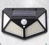 Lampa Solarna Z Czujnikiem Ruchu Zmierzchu Jasna 100 Led Mocna Zewnętrzna